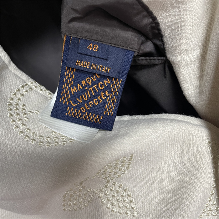 2024fw LV Real Leather Jacket Top Version