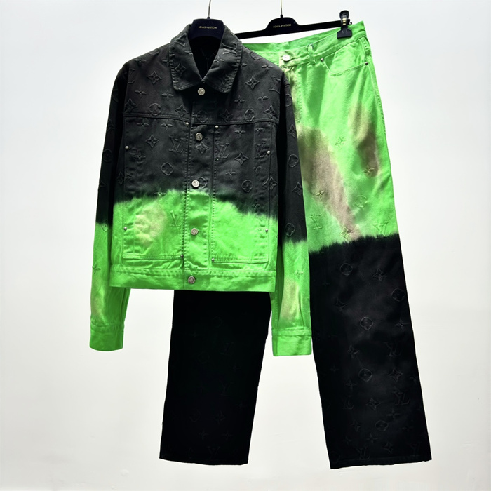 2024fw LV Jacket Jeans Top Version