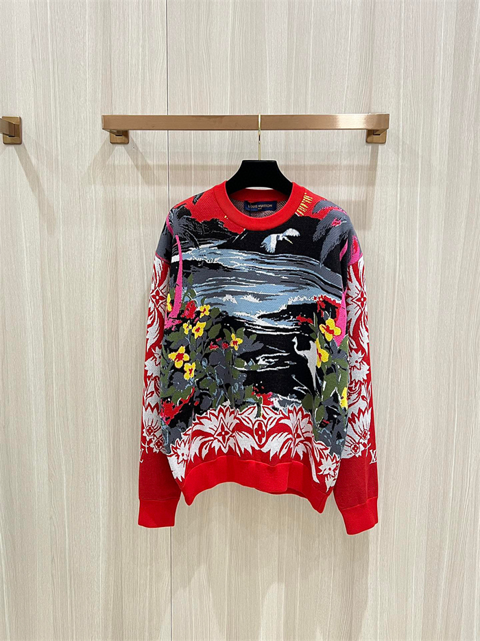 2024fw LV Sweater Top Version