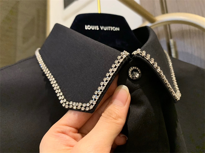 2024fw LV Silk Shirt Top Version