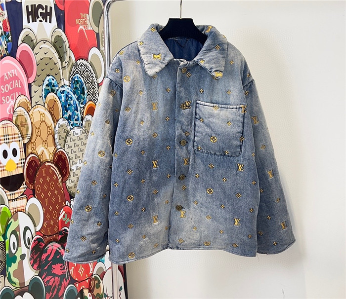 2023fw LV Cotton Jacket Top Version