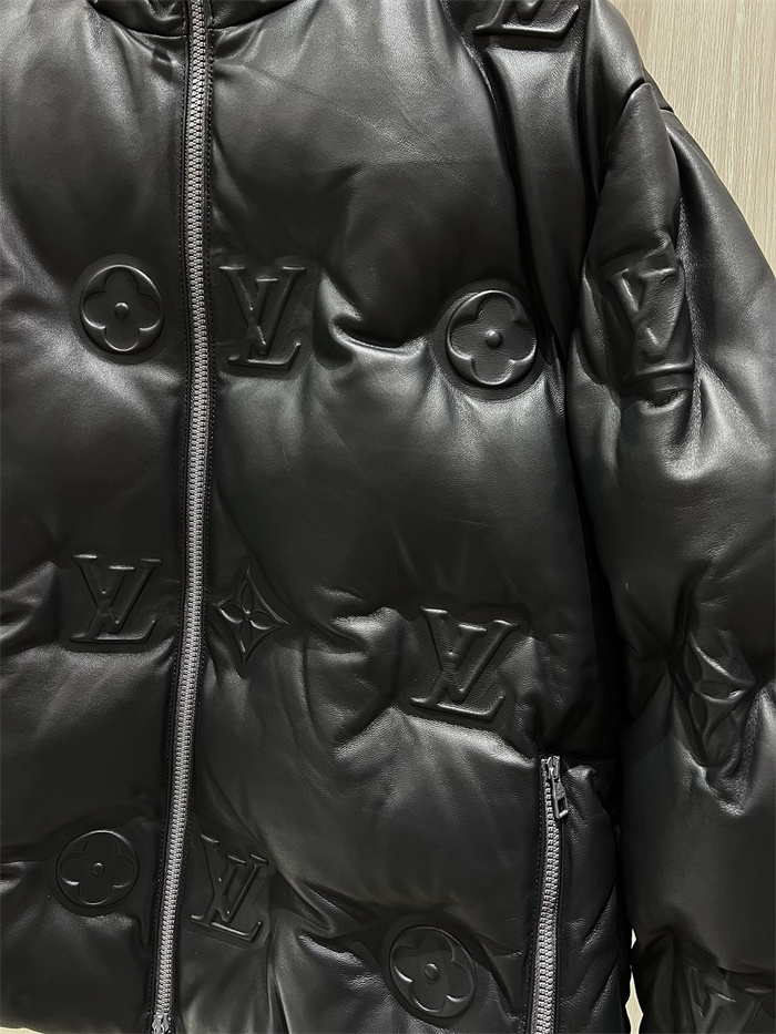 2025SS LV Leather Down Jacket Top Version