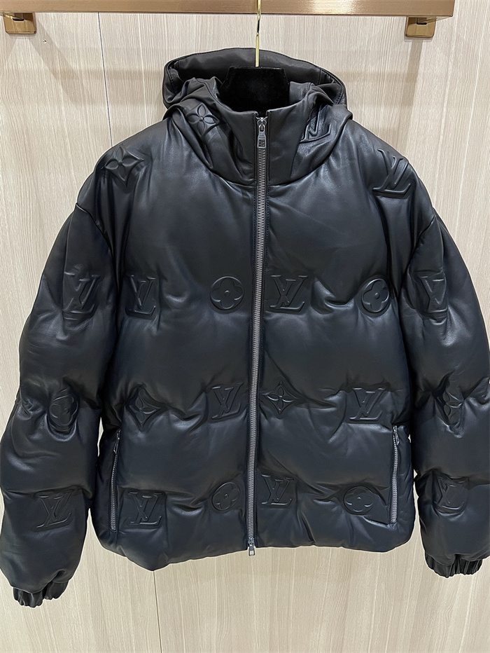 2025SS LV Leather Down Jacket Top Version
