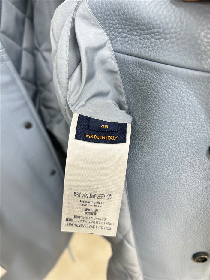 2023SS LV Real Leather Jacket Top Version