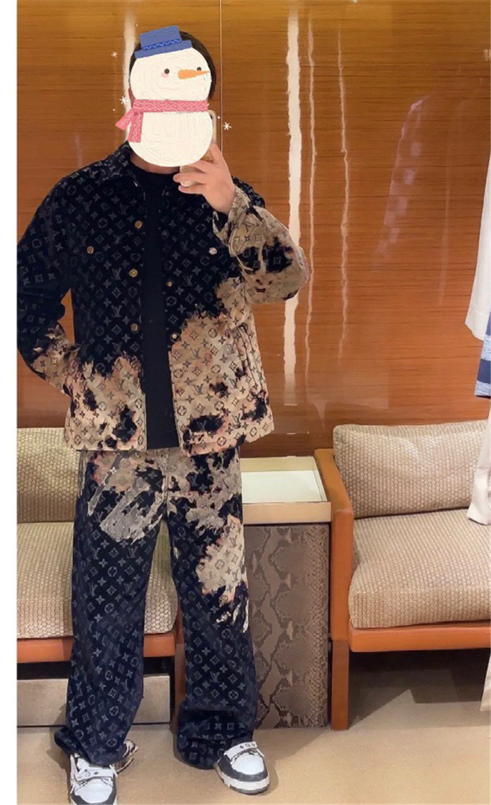 2023fw LV Jacket Pants Top Version