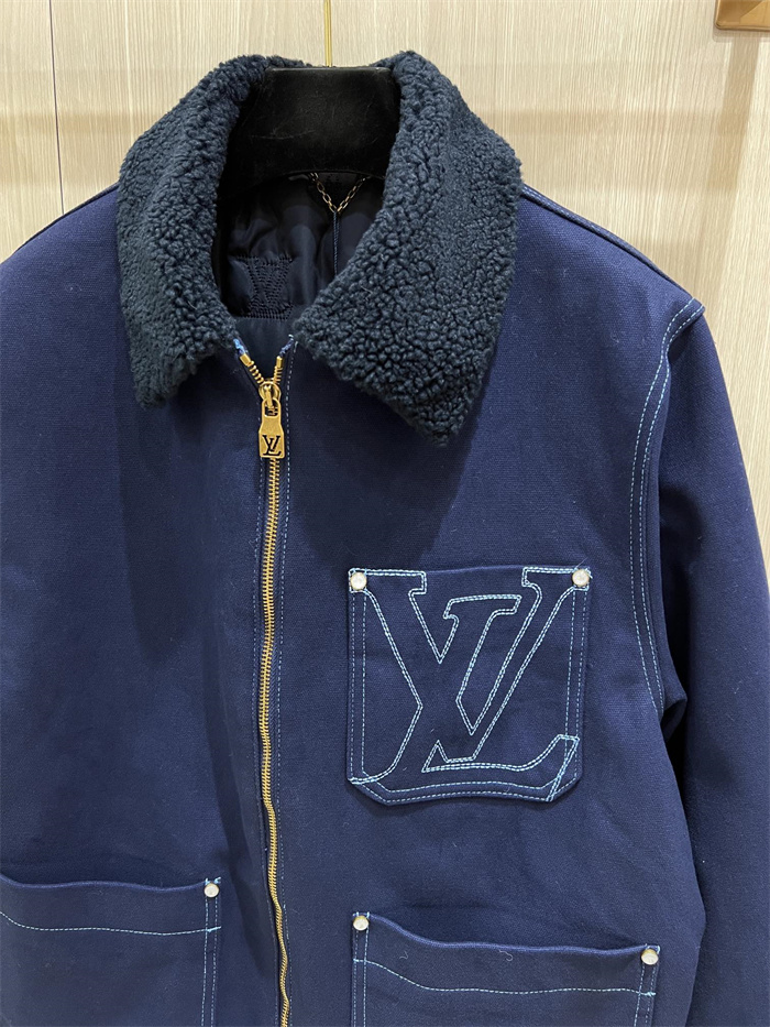 2024fw LV Cotton Jacket Top Version
