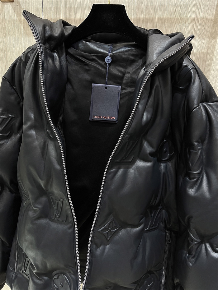 2025SS LV Leather Down Jacket Top Version
