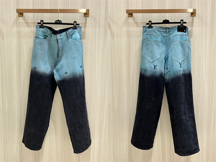 2024fw LV Jacket Jeans Top Version