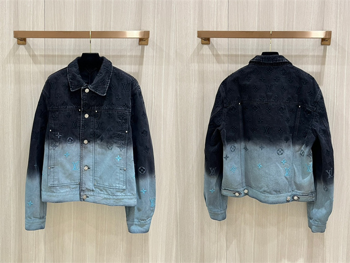 2024fw LV Jacket Jeans Top Version