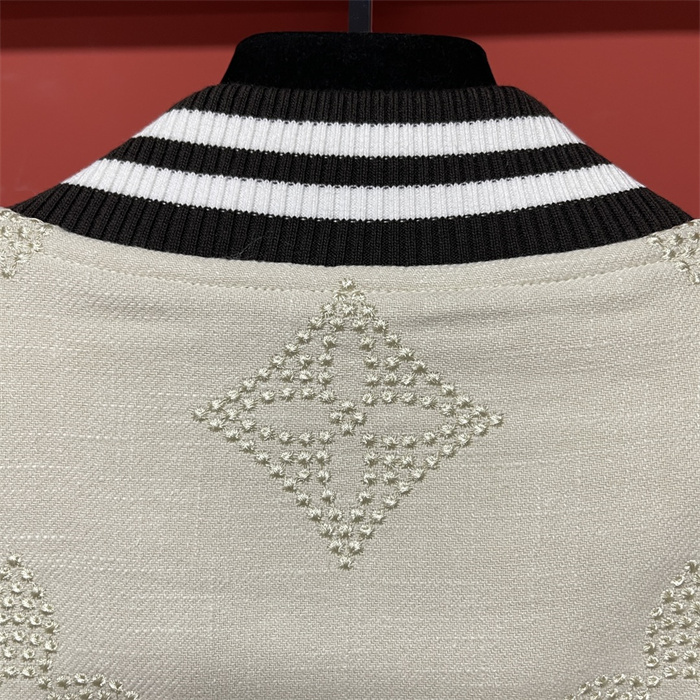 2024fw LV Real Leather Jacket Top Version