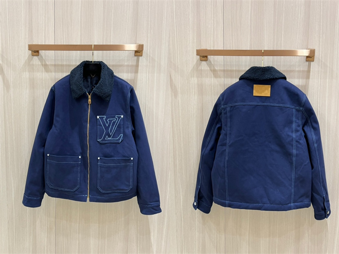 2024fw LV Cotton Jacket Top Version
