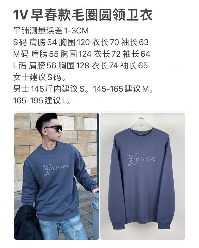 2023fw LV Sweater Top Version
