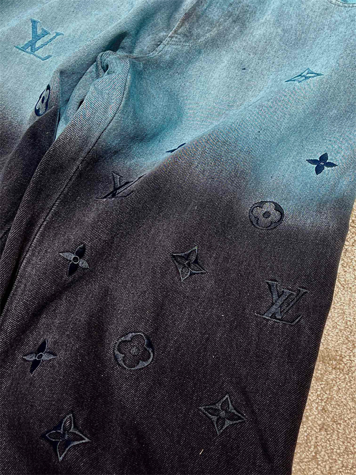 2024fw LV Jacket Jeans Top Version