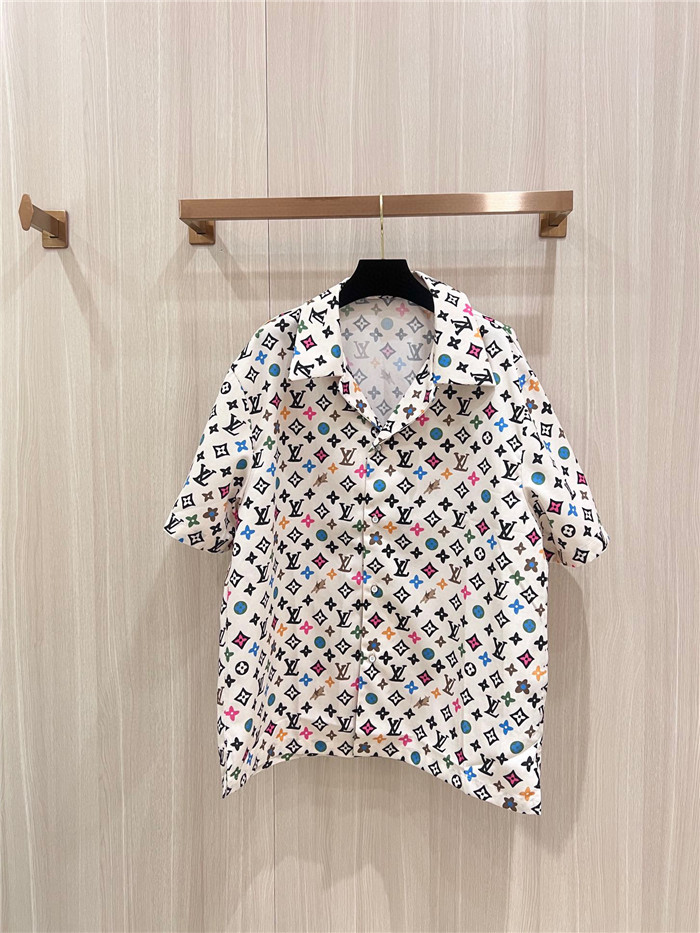 2024SS LV ShirtShorts Top Version