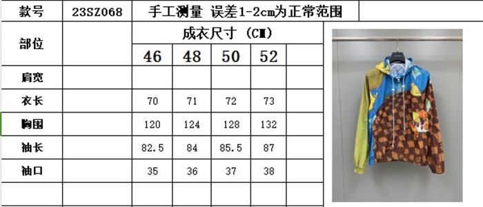 2023fw LV Jacket Top Version