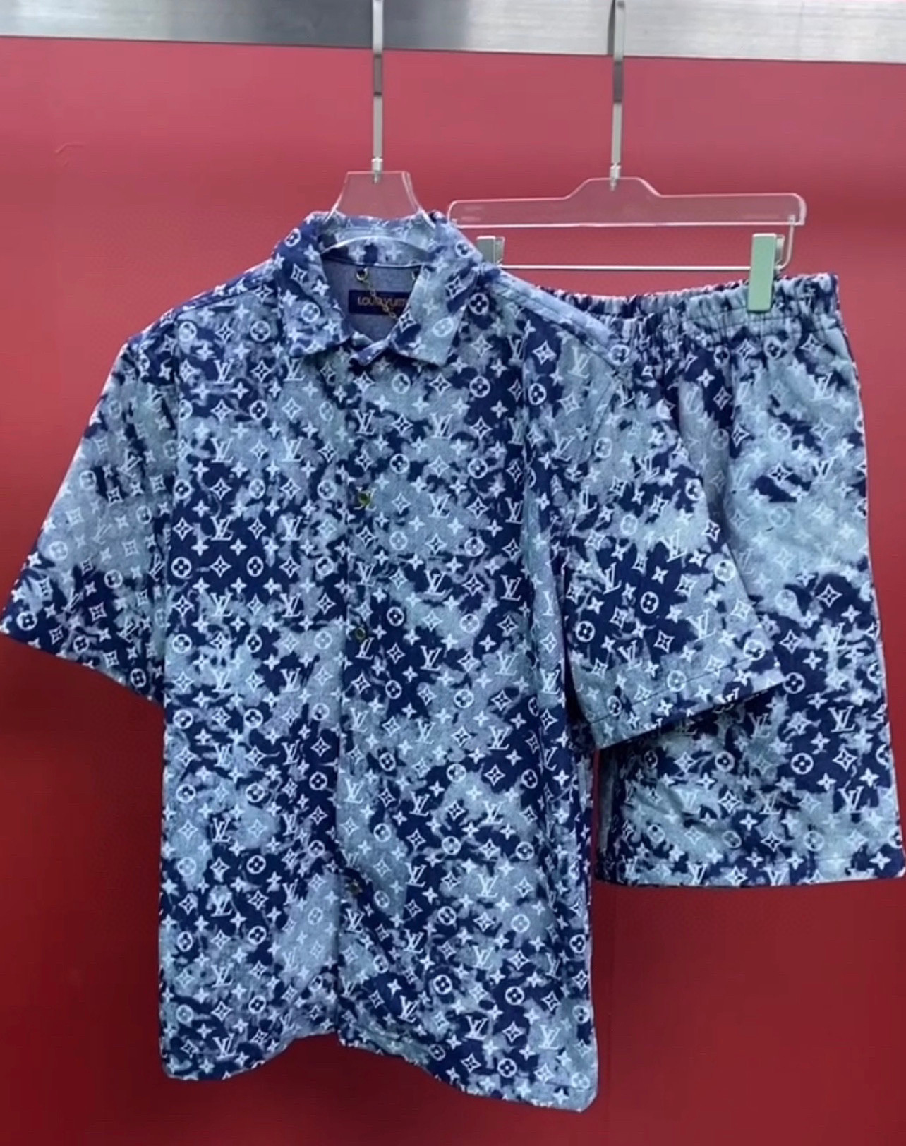 2024SS LV ShirtShorts Top Version