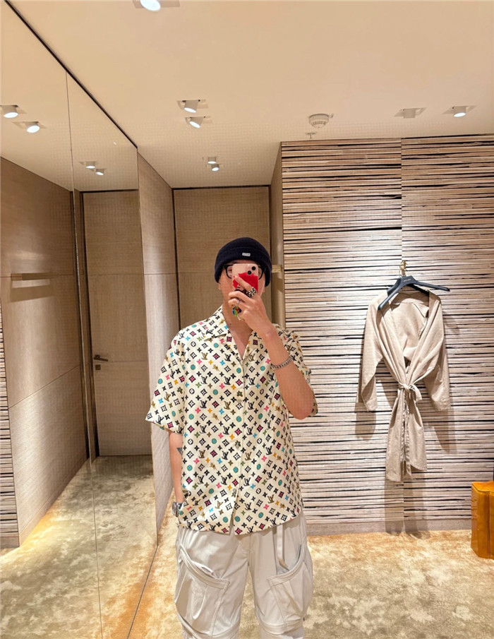 2024SS LV ShirtShorts Top Version