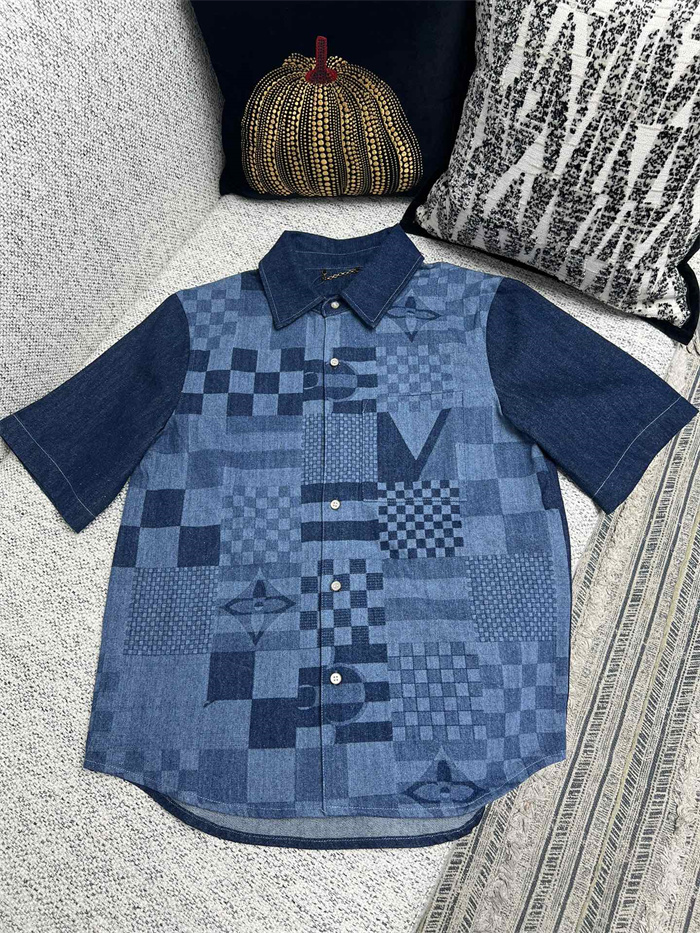 2025SS LV ShirtShorts Top Version