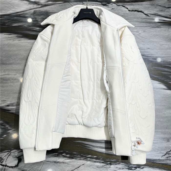 2023fw LV Real Leather Jacket Top Version