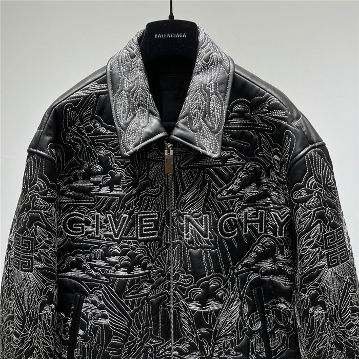 2023fw LV Real Leather Jacket Top Version