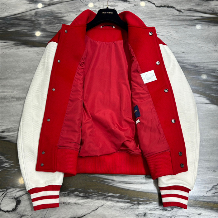 2023fw LV Real Leather Jacket Top Version