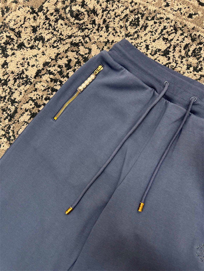 2024fw LV Zipper HoodiePants Top Version