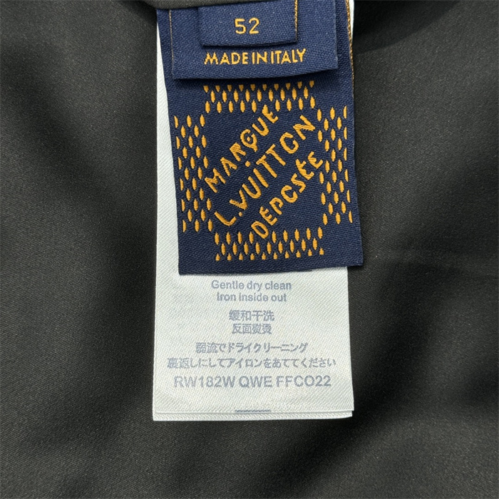 2024fw LV Real Leather Jacket Top Version