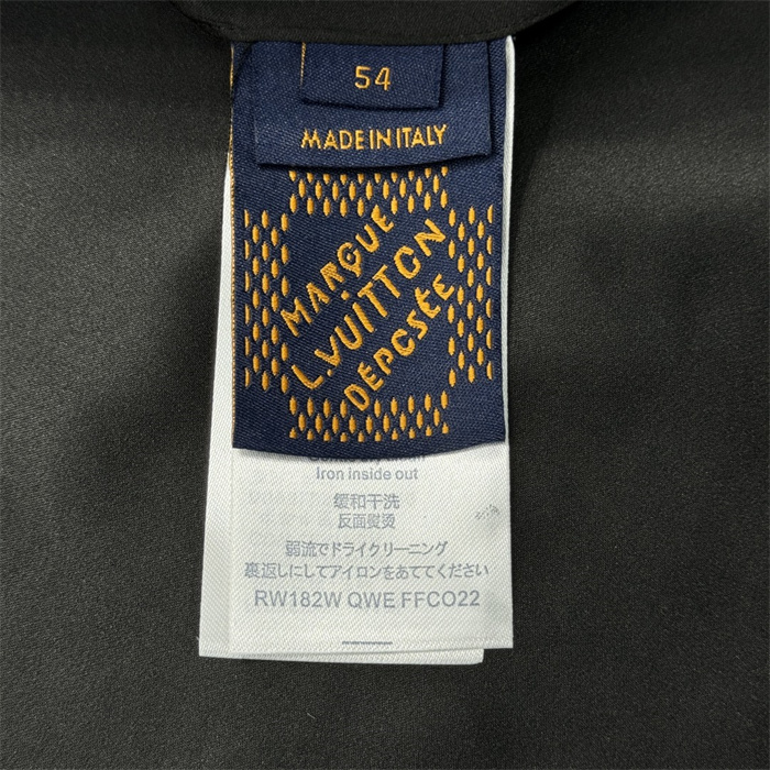 2024fw LV Real Leather Jacket Top Version