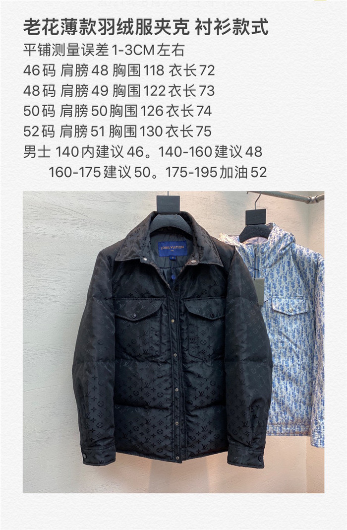 2023fw LV Jacket Top Version