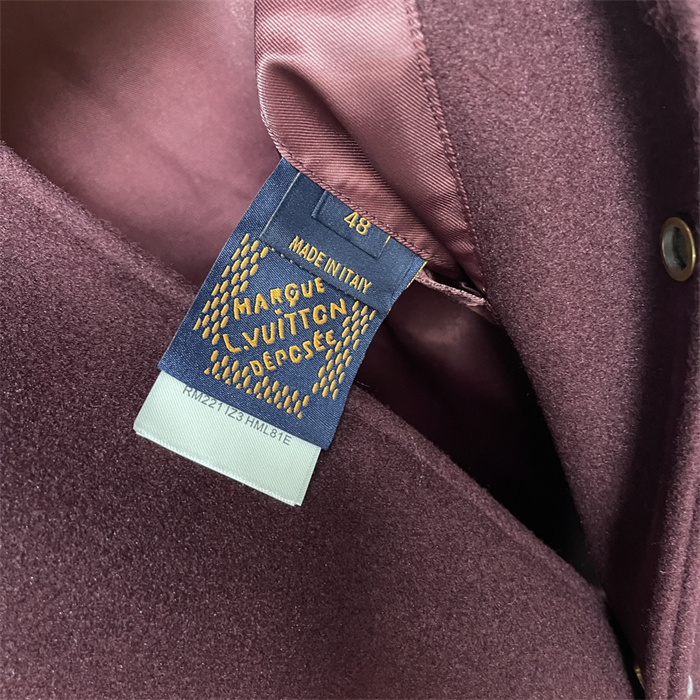 2024fw LV Real Leather Jacket Top Version