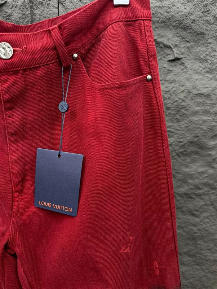 2024fw LV Jacket Jeans Top Version