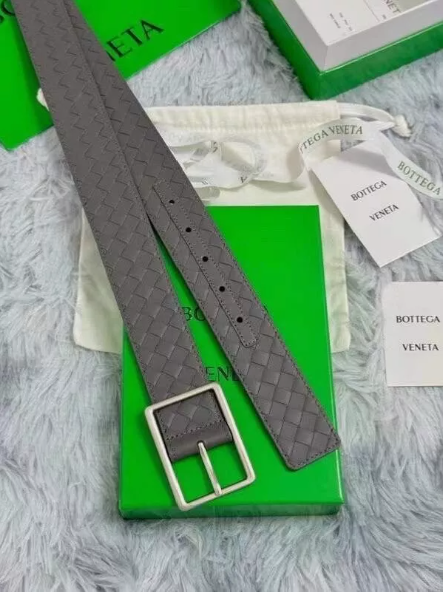 Luxury Calfskin Belt – Inspired by B0tt*ga Ven*ta | High-Quality Craftsmanship