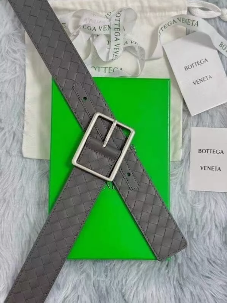 Luxury Calfskin Belt – Inspired by B0tt*ga Ven*ta | High-Quality Craftsmanship