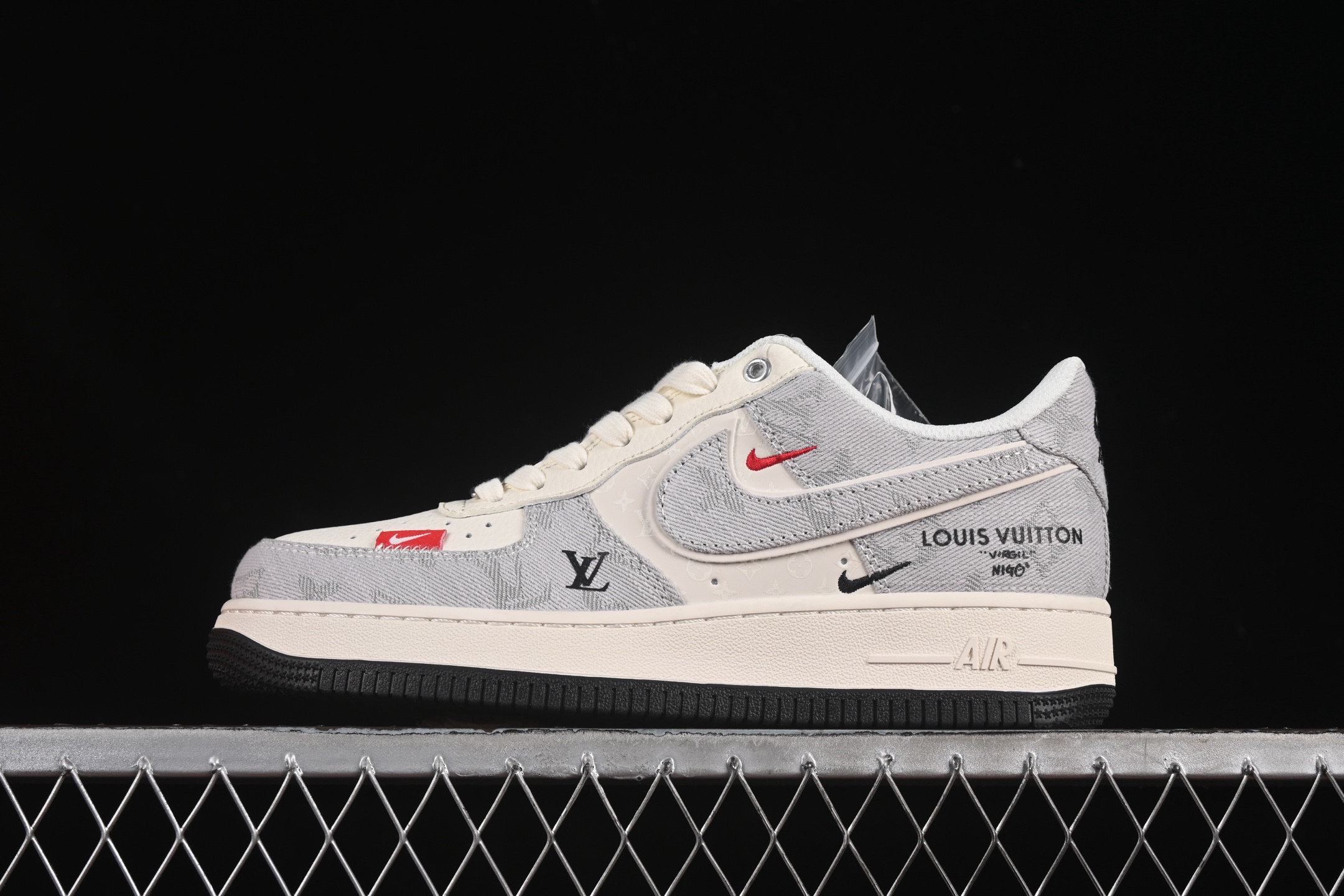 Nike Air Force 1 '07 LV Denim Double Swoosh – Rep