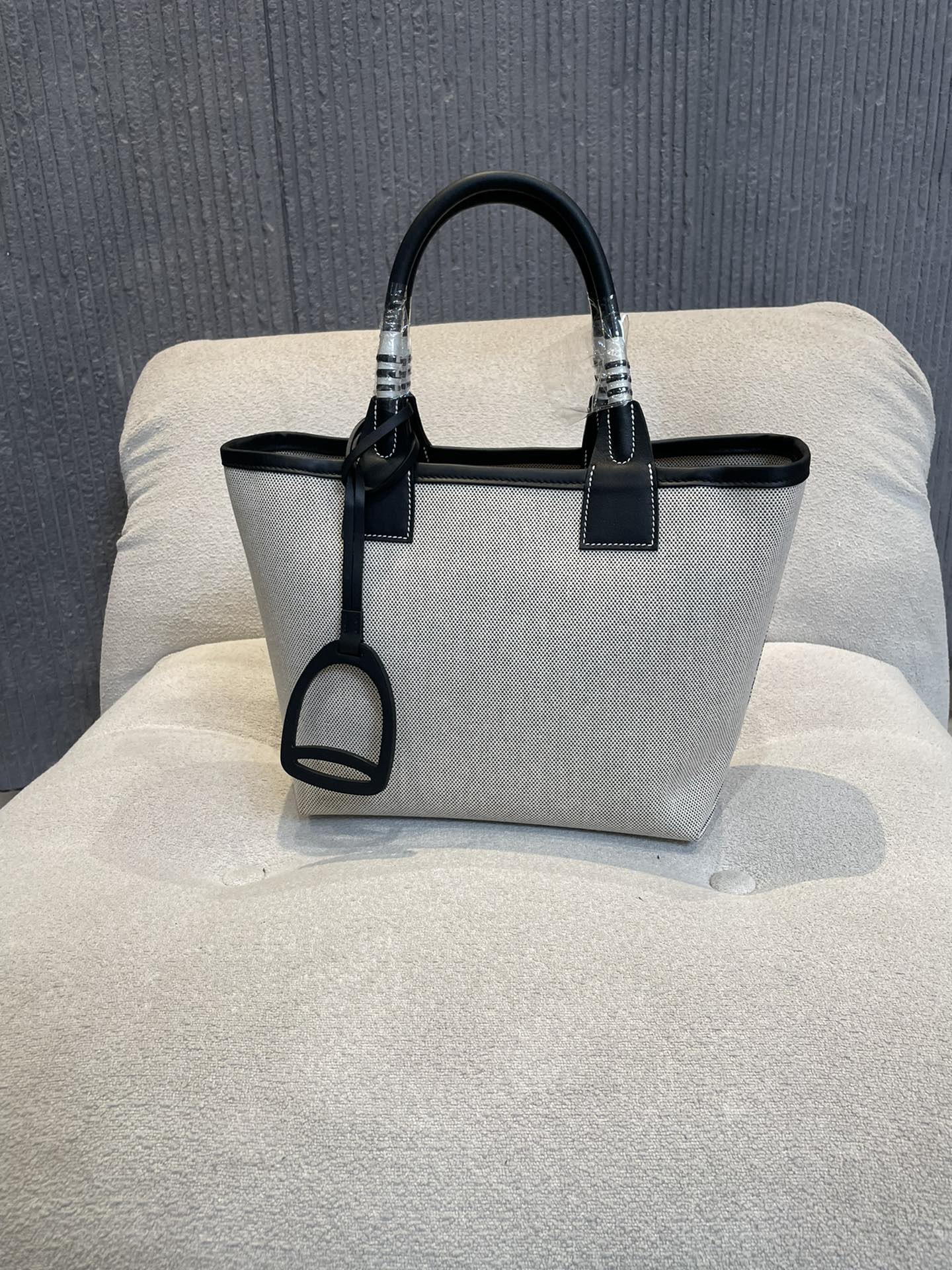 H**me5 Steeple handbag, handcrafted leather wrapped version