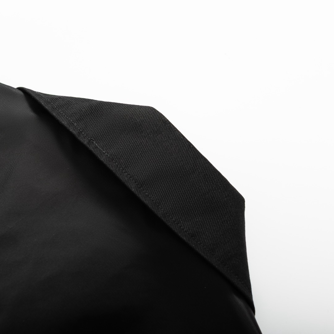 Pra*a Recycled Nylon Collared Jacket