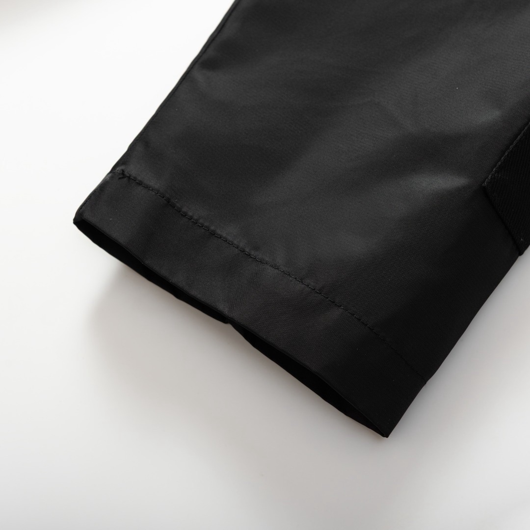 Pra*a Recycled Nylon Collared Jacket